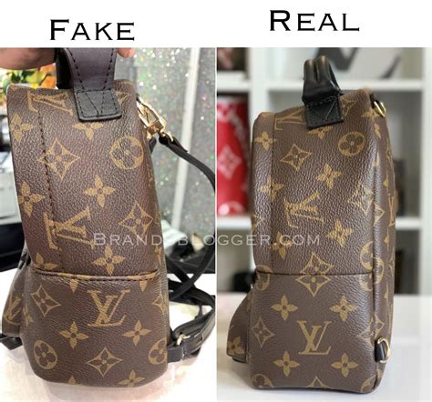 real louis vuitton mini backpack vs fake|Louis Vuitton scam.